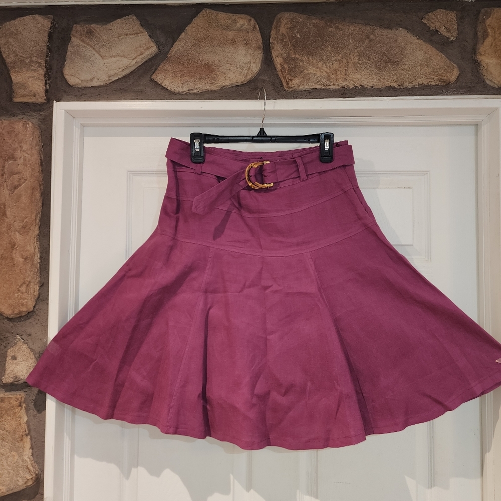 Willi Smith skirt, size 8, mauve/light plum color